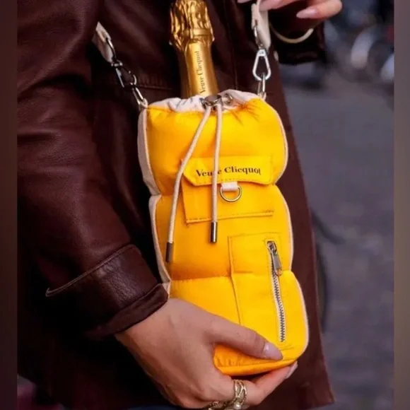 NWT authentic Veuve Clicquot Puffy Bottle Holder - Picture 6 of 8